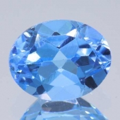 ok. 2,38ct/szt. -SWISS BLUE TOPAZ NAT.- 8,91x7,08/4,91mm owal