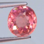 ok. 1,145ct/szt. -DELIKATNY RÓŹ  TURMALIN NAT.- 6,70x6,11/4,14mm okrągły