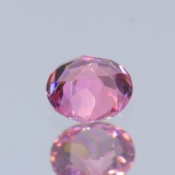 ok. 0,23ct/szt. -DELIKATNY RÓŹ  TURMALIN NAT.- 3,89x3,84/2,39mm okrągły