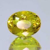 ok. 2,075ct/szt. -ZŁOCISTY HELIODOR NAT.- 8,85x7,01/5,62mm owal