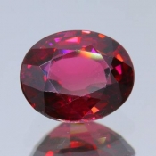 ok. 3,16ct/szt. -CIEPŁY GRANAT NAT.- 9,47x7,88/4,84mm owal