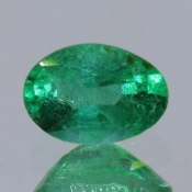 ok. 0,835ct/szt. -NASYCONY JASNY SZMARAGD NAT.- 6,90x4,89/4,05mm owal