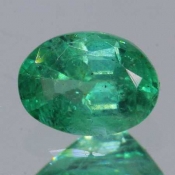 ok. 0,68ct/szt. -NASYCONY JASNY SZMARAGD NAT.- 6,51x4,84/3,61mm owal