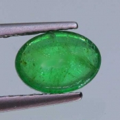 ok. 0,795ct/szt. -CENNY NASYCONY SZMARAGD NAT.- 7,11x5,15/2,93mm owal