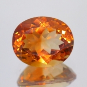 ok. 6,36ct/szt. -IMPERIAL  TOPAZ NAT.- 12,12x10,03/6,82mm owal