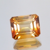 ok. 4,325ct/szt. -IMPERIAL  TOPAZ NAT.- 9,98x8,16/5,39mm ośmiokąt