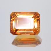 ok. 3,76ct/szt. -IMPERIAL TOPAZ NAT.- 9,96x7,77/5,13mm ośmiokąt