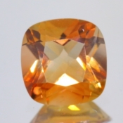 ok. 4,595ct/szt. -IMPERIAL  TOPAZ NAT.- 9,88x10,01/5,91mm kwadrat antyk