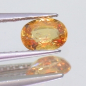 ok. 0,77ct/szt. -NIEPOPRAWIANY SZAFIR NAT.- 6,13x4,59/2,94mm owal