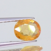 ok. 0,58ct/szt. -NIEPOPRAWIANY SZAFIR NAT.- 5,96x4,72/2,12mm owal