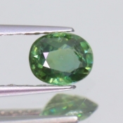 ok. 0,775ct/szt. -ZIELONY SZAFIR NAT.- 5,87x4,73/3,01mm owal