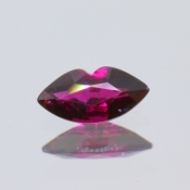 ok. 1,27ct/szt. -WIŚNIOWY GRANAT NAT.- 9,81x4,84/3,30mm fantazyjny