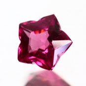 ok. 0,59ct/szt. -RODOLIT GRANAT NAT.- 5,30x5,34/2,72mm  gwiazda