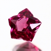 ok. 0,655ct/szt. -RODOLIT GRANAT NAT.- 5,26x5,28/3,05mm gwiazda