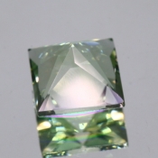 ok. 1,59ct/szt. -PRASIOLIT (ZIELONY AMETYST) NAT.- 7,17x7,14/4,92mm kwadrat