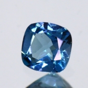 ok. 0,565ct/szt. -LONDON BLUE TOPAZ NAT.- 4,94x4,97/2,88mm antyk