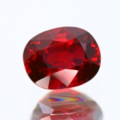 ok. 1,99ct/szt. -PIGEON BLOOD RUBIN NAT.- 7,48x5,93/5,05mm owal