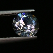 ok. 1,03ct/szt. -DIAMENTOWY TOPAZ NAT.- 6,05x6,04/4,32mm okrągły