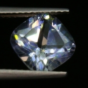 ok. 2,36ct/szt. -DIAMENTOWY TOPAZ NAT.- 7,91x7,86/5,01mm antyk