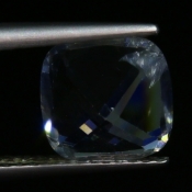 ok. 2,74ct/szt. -DIAMENTOWY TOPAZ NAT.- 8,10x8,13/5,40mm antyk