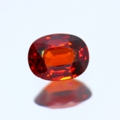 ok. 1,24ct/szt. - GRANAT NAT.- 7,03x5,38/3,27mm owal