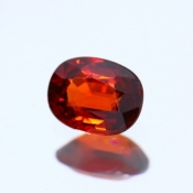 ok. 1,24ct/szt. - GRANAT NAT.- 7,03x5,38/3,27mm owal