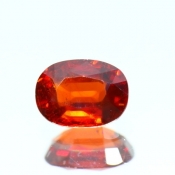 ok. 1,42ct/szt. - GRANAT NAT.- 7,41x5,47/3,42mm owal