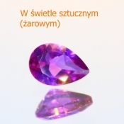 ok. 0,35ct/szt. -ZMIENNOBARWNY AMETYST NAT.- 6,0x4,0/3,0mm kropla