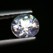 ok. 0,37ct/szt. -DIAMENTOWY CYRKON NAT.- 4,2mm / 2,5mm okrągły