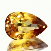 ok. 7,265ct/szt. -MIODOWY TOPAZ NAT.- 15,08x10,19/6,68mm kropla