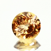 ok. 4,2ct/szt. -MIODOWY TOPAZ NAT.- 10,13x10,13/6,44mm okrągły