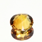 ok. 4,09ct/szt. -MIODOWY TOPAZ NAT.- 10,09x10,07/6,13mm okrągły