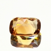 ok. 4,47ct/szt. -MIODOWY TOPAZ NAT.- 11,23x8,98/5,53mm antyk