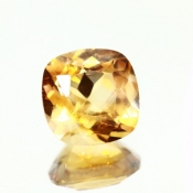 ok. 3,705ct/szt. -MIODOWY TOPAZ NAT.- 9,15x9,18/5,73mm antyk