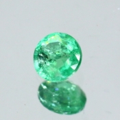 ok. 0,275ct/szt. -KOLUMBIJSKI SZMARAGD NAT.- 4,35x4,34/2,31 okrągły