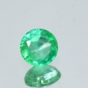 ok. 0,31ct/szt. -KOLUMBIJSKI SZMARAGD NAT.- 4,43x4,44/2,55mm okrągły