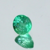 ok. 0,335ct/szt. -KOLUMBIJSKI SZMARAGD NAT.- 4,26x4,31/2,99mm okrągły