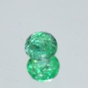 ok. 0,245ct/szt. -KOLUMBIJSKI SZMARAGD NAT.- 3,96x3,95/2,74mm okrągły