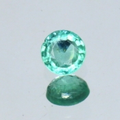 ok. 0,23ct/szt. -KOLUMBIJSKI SZMARAGD NAT.- 3,99x3,99/2,31mm okrągły