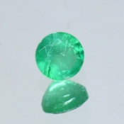 ok. 0,31ct/szt. -KOLUMBIJSKI SZMARAGD NAT.- 4,14x4,15/2,92mm okrągły