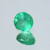 ok. 0,31ct/szt. -KOLUMBIJSKI SZMARAGD NAT.- 4,14x4,15/2,92mm okrągły