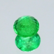 ok. 0,505ct/szt. -KOLUMBIJSKI SZMARAGD NAT.- 5,08x5,11/3,76mm okrągły