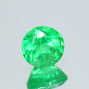 ok. 0,54ct/szt. -KOLUMBIJSKI SZMARAGD NAT.- 5,08x5,11/3,88mm okrągły