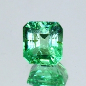 ok. 0,72ct/szt. -KOLUMBIJSKI SZMARAGD NAT.- 5,37x5,02/3,72mm ośmiokąt