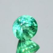 ok. 0,44ct/szt. -KOLUMBIJSKI SZMARAGD NAT.- 4,66x4,65/4,00mm okrągły