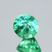 ok. 0,44ct/szt. -KOLUMBIJSKI SZMARAGD NAT.- 4,66x4,65/4,00mm okrągły