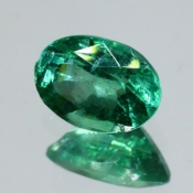 ok. 1,285ct/szt. -KOLUMBIJSKI SZMARAGD NAT.- 8,13x6,00/4,47mm owal