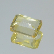 ok. 1,195ct/szt. -ZŁOCISTY CYTRYN NAT.- 7,72x5,95/3,45mm ośmiokąt