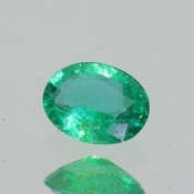 ok. 0,375ct/szt. -NASYCONY SZMARAGD NAT.- 5,73/4,32/2,48mm owal