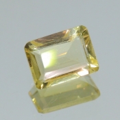 ok. 1,245ct/szt. -ZŁOCISTY CYTRYN NAT.- 7,83x5,84/3,43mm ośmiokąt